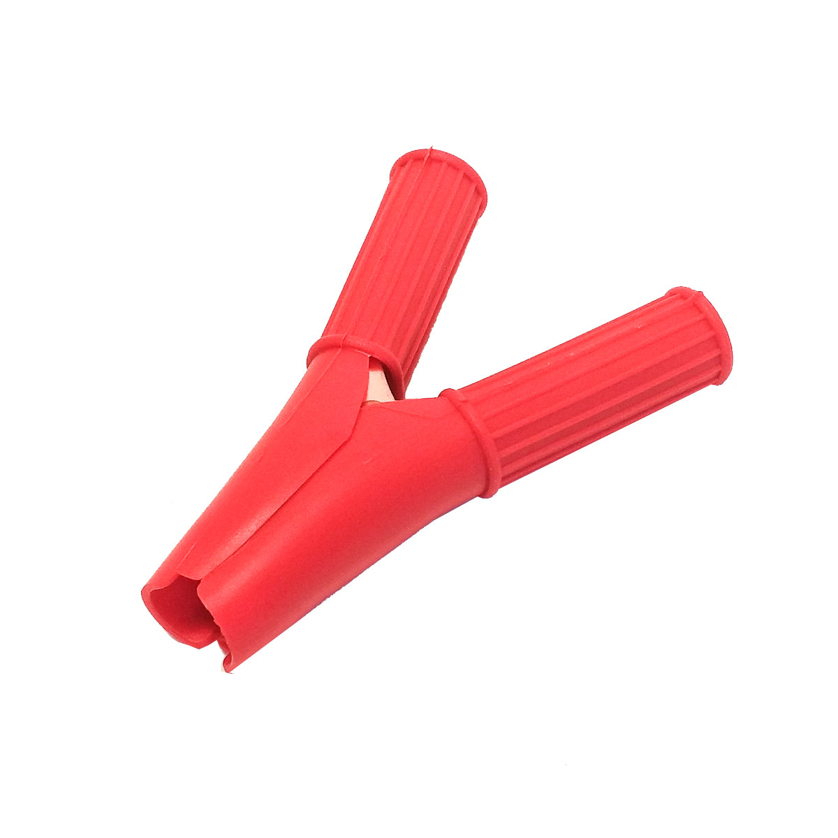 BU-46C-2L - Solid Copper Miniature Battery Clip with Long PVC Insulators  (Pack of 46)