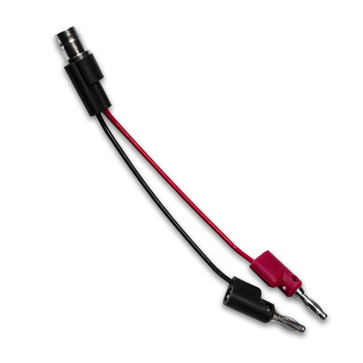 BU-5220-A-4-0 - 4" BNC Female to Stackable Banana Plug Breakout Cable  (Pack of 9)