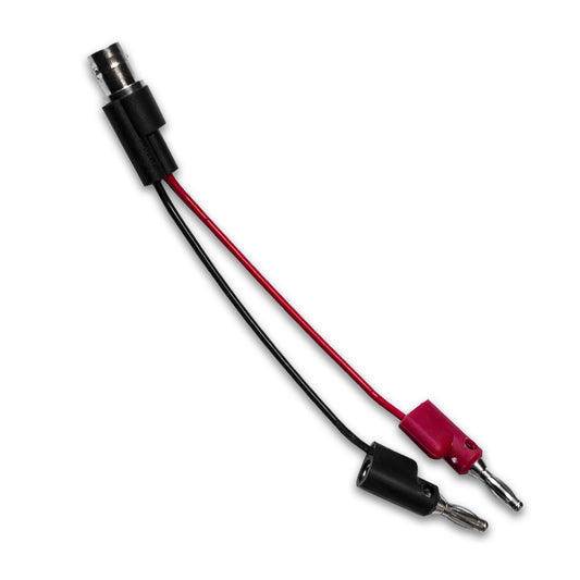 BU-5220-A-4-0 - 4" BNC Female to Stackable Banana Plug Breakout Cable  (Pack of 9)