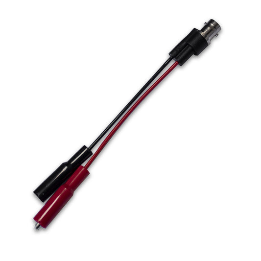 BU-5231-A-4-0 - BNC Female Breakout with Insulated Alligator Clips  (Pack of 11)