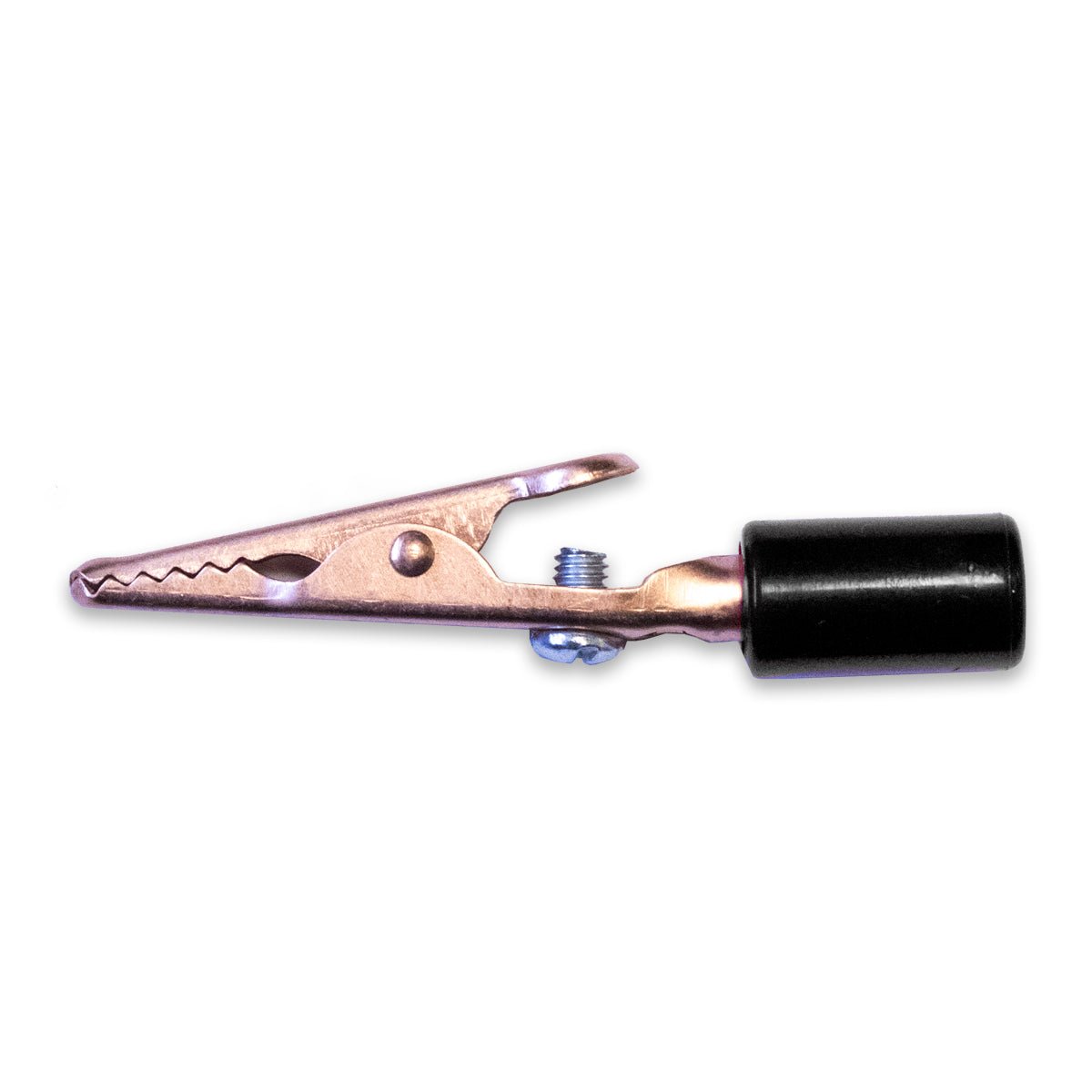 BU-60CHS-0 - Copper Alligator Clip with 4mm Banana Plug Compatibility  (Pack of 82)