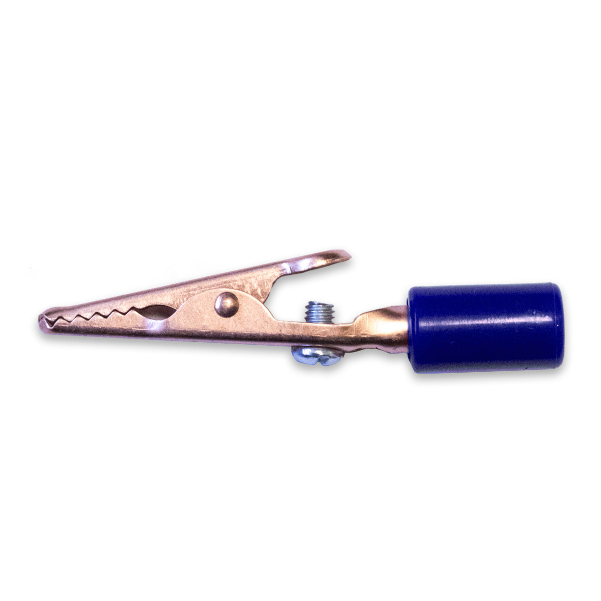 BU-60CHS-6 - Copper Alligator Clip with 4mm Banana Plug and Acetate Handle  (Pack of 82)