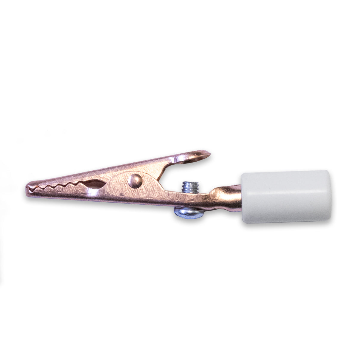 BU-60CHS-9 - Copper Alligator Clip with Acetate Handle & 4mm Compatibility  (Pack of 82)