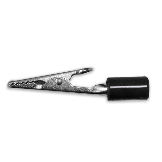 BU-60H-0 - Colored Acetate Handle Steel Alligator Clip with 4mm Compatibility  (Pack of 137)