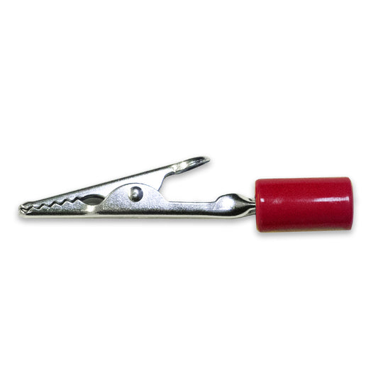 BU-60HPR-2 - Colorful Acetate Handle Alligator Clip with Pin Tip Jack  (Pack of 124)