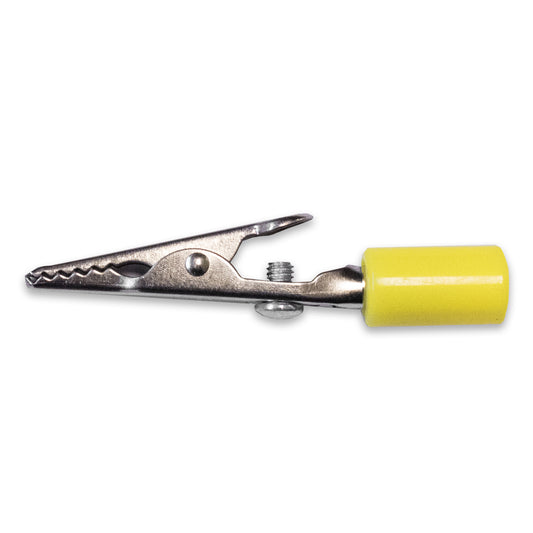 BU-60HS-4 - Colorful Acetate Alligator Clip for 4mm Banana Plugs  (Pack of 136)