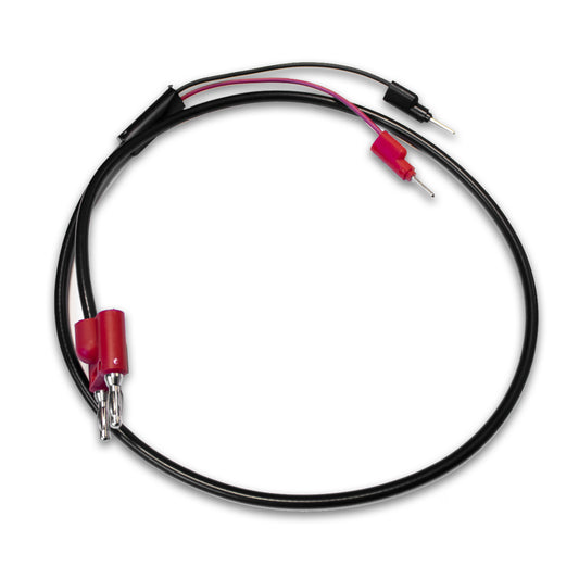 BU-7044-B-24-2 - 24" Test Lead with Dual Stackable 4mm Banana Plugs  (Pack of 5)