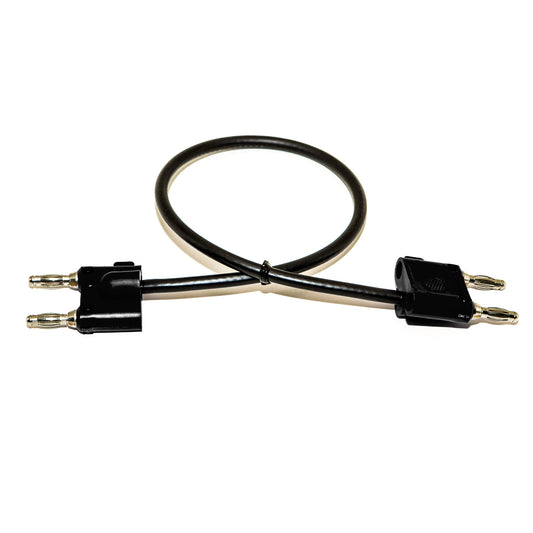 BU-7070-B-36-0 - RG58 Test Lead with Dual 4mm Banana Plugs, 36"  (Pack of 5)