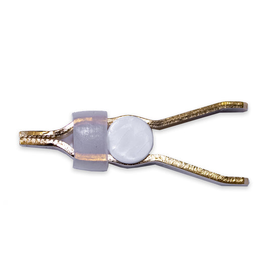 BU-78K - Gold-Plated Kelvin Clips for 4-Wire Resistance Measurements  (Pack of 2)