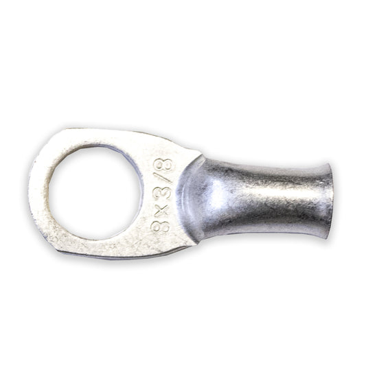BU-L8-375TIN - 8 AWG Heavy Duty Wire Lug for 3/8" Stud  (Pack of 250)