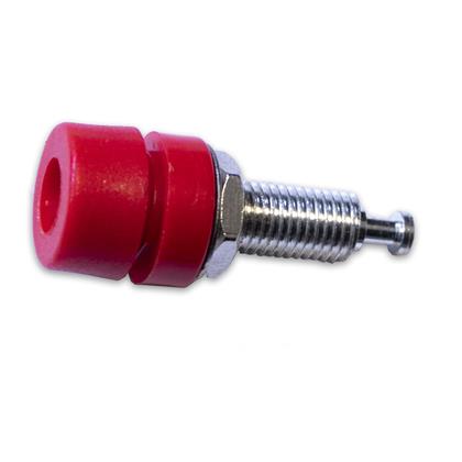 BU-P1581-2 - Tin-Plated 4mm Banana Jack Connector - Red  (Pack of 65)