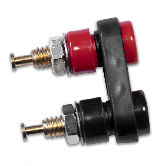 BU-P2143-0 - Mini Dual Banana Jack for 3mm Plugs, Panel Mountable  (Pack of 25)