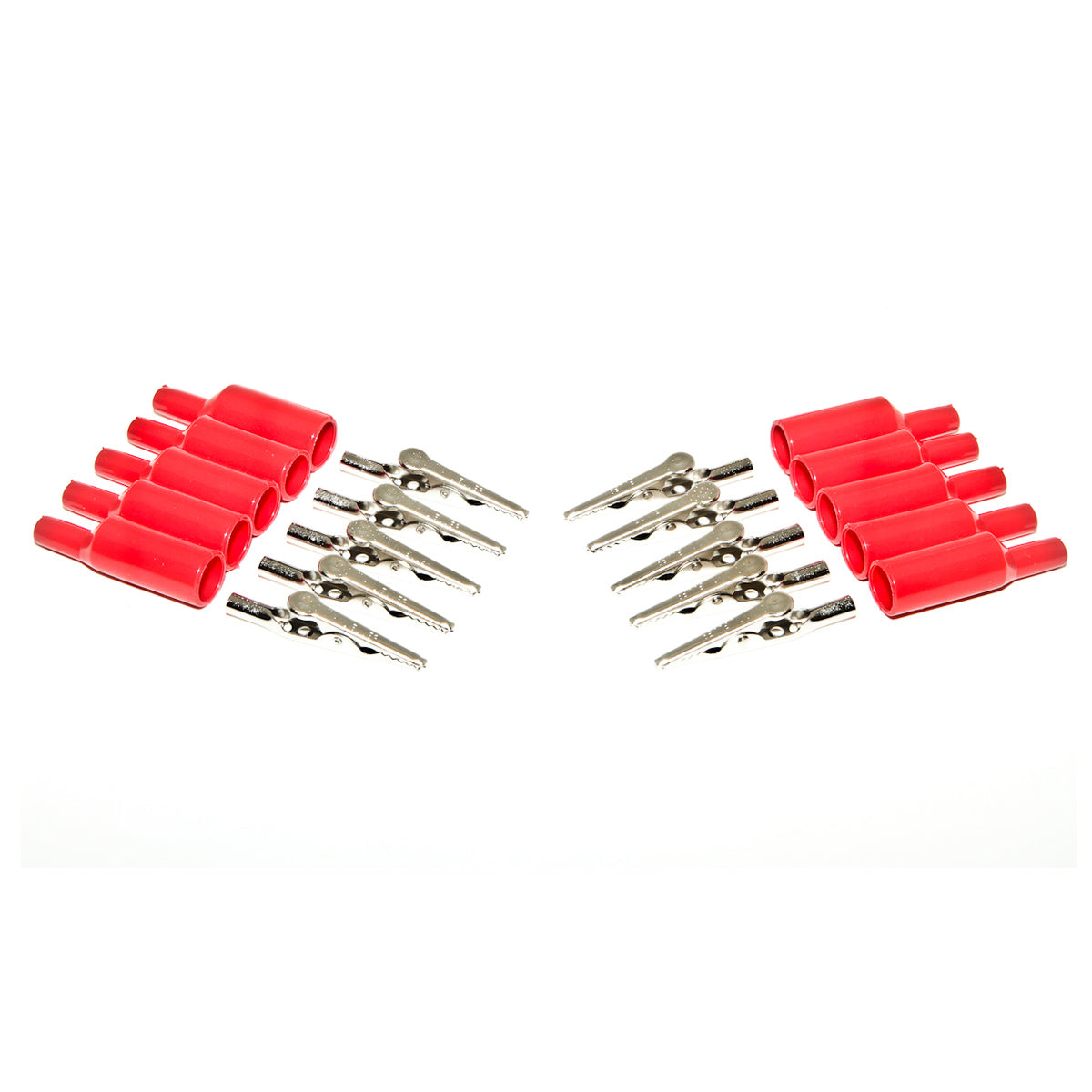 BU-P2240-2 - Mueller Electric Alligator Clips with PVC Insulators, 2.01-2.5 inches  (Pack of 13)