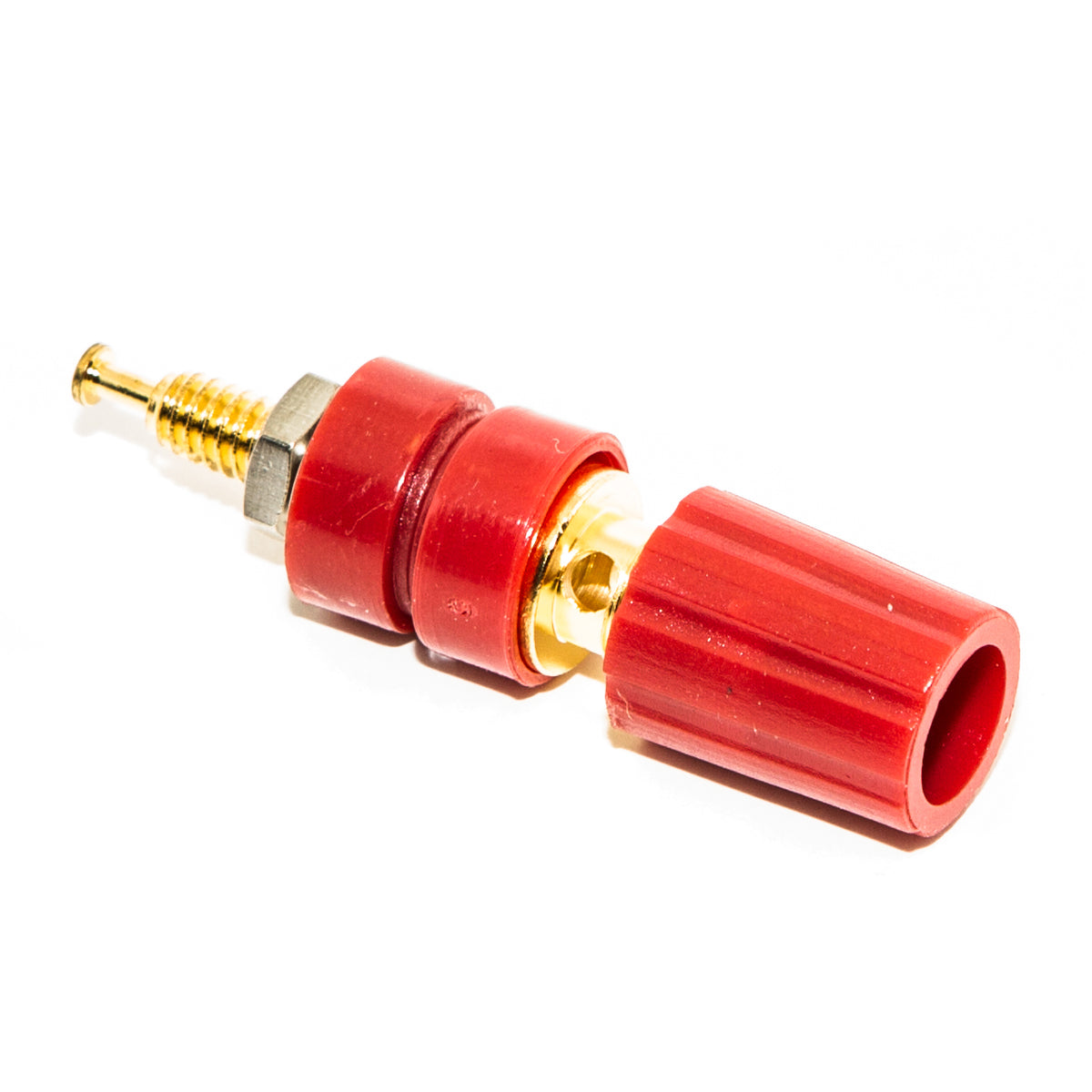 BU-P3770-2 - Gold-Plated Tellurium Binding Post for Panels 0.070-0.25" Thick  (Pack of 13)