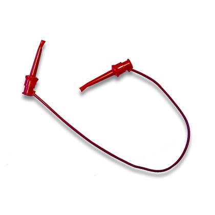 BU-P3781-24-2 - 20 AWG Test Lead with Standard Plunger Clips  (Pack of 22)