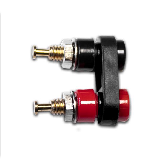 BU-P4543-0 - Dual Pin Tip Jack for Panels Up to 0.25" Thick  (Pack of 20)