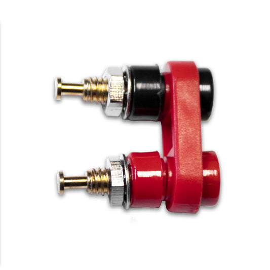BU-P4543-2 - Dual Pin Tip Jack for Panels Up to 0.25 Inches  (Pack of 20)