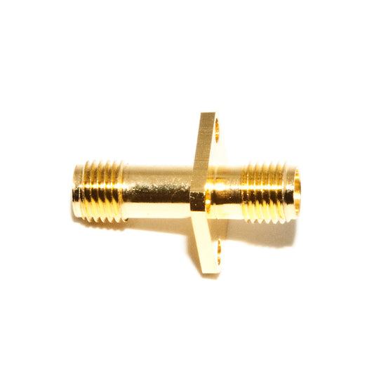 BU-P72973 - Flange Mount Female SMA Connector for Secure Connections  (Pack of 8)