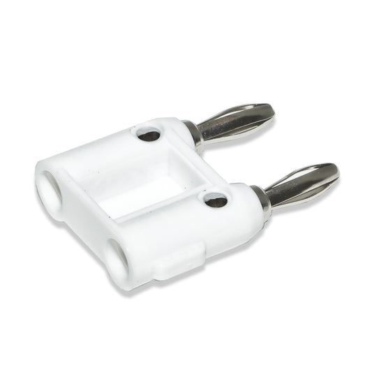 BU-PMDP-S-9 - Solder-Free Stackable Dual Banana Plug with Shorting Bar  (Pack of 27)