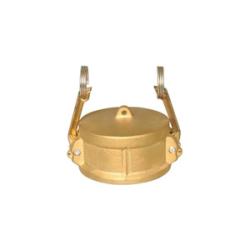 CDC-600-B1 - 6 in Female Cam Dust Cap, Brass, BUCHANAN RUBBER