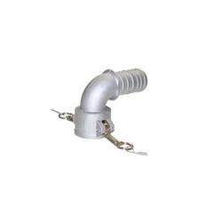 CGC-1590-A - Aluminum 1-1/2 in x 1-1/2 in Type C Cam and Groove 90-Degree Elbow Fitting