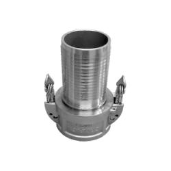CGCSL-600CR-SS1 - 6 in x 6 in Type C Cam & Groove Self-Locking Crimplok Coupler, 316 Stainless Steel