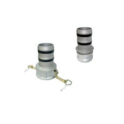 CGELF-200-A1 - Aluminum 2-in Male Adapter x 2-in Hose Shank Type E Cam and Groove Adapter