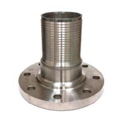 CNFL-250CR-S - 2-1/2 in Flanged x 2-1/2 in Hose Barbed Steel Crimplok Combination Nipple