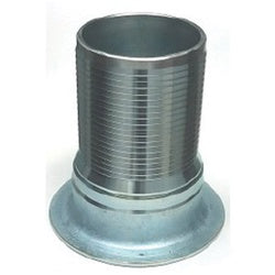 CNTB-200CR-S - Durable Steel 2 in x 2 in Crimplok Turnback Nipple with Barbed Ends