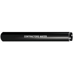 CWB-063-200-100 - 5/8 in x 100 ft Durable Rubber Water Discharge Hose, 200 psi
