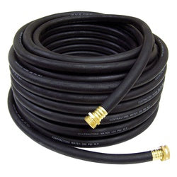 CWB-063-200GH75 - 5/8 in x 75 ft Durable Rubber Water Discharge Hose Assembly