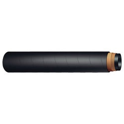 CWB-500 - 100 ft Rubber Water Discharge Hose, 5 in ID, 75 psi, Abrasion Resistant