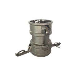 DD-2030-SS - 2 in x 3 in Stainless Steel Cam and Groove Spool Coupler