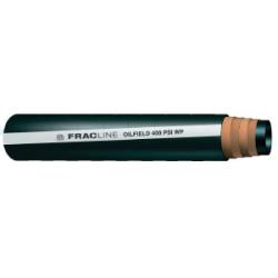 FRAC400-400 - 4 in x 100 ft Rubber Fracline Oilfield Hose, 400 psi Pressure Rating