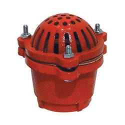 FV-600-DP - 6 in FPT Buchanan Rubber Foot Valve with Steel Body