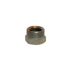 GJF-150-DP - 1-1/2 inch MIP Female Spud, Black Malleable Iron Ground Joint Fitting