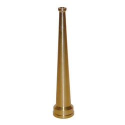 HN-075-B - Brass Long Nose Fire Hose Nozzle with 3/4 in Female Pipe Thread