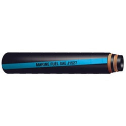 MFH-150 - 1-1/2 in x 100 ft Nitrile Rubber Marine Hose, 150 psi, Flexible with Steel Reinforcement