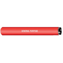 PREMR-075-300 - 3/4 in x 300 ft Non-Conductive Premium Rubber Hose, 300 psi, Red, Nitrile Tube