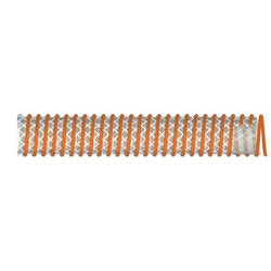 RSPVC-1000 - 10in x 40ft Clear PVC Water Suction Hose, 40psi, Reinforced with Textile Material
