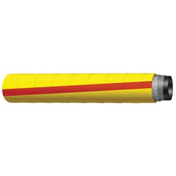 SFY-125-100 - 1-1/4 in x 100 ft Rubber Air Hose, 600 psi, Steel Cord Reinforced