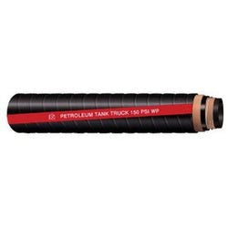 TLBS150-200-CUT - 2 in x 4-1/2 in Nitrile Rubber Tank Truck Hose, 150 psi