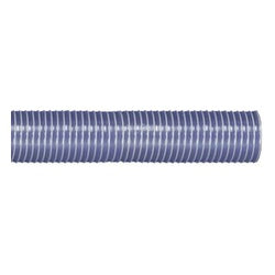 TPU-100 - 1 in x 25 ft TPU Ducting Hose, 15 psi, 200°F Max Temp, Clear Tube