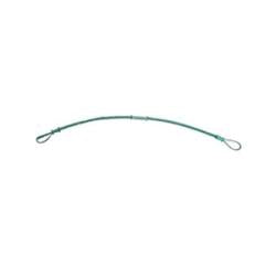 WHIP-S - 1/8 in Dia, 22 in L Rubber Safety Whip Check Cable for Hoses up to 1-1/4 in ID, 200 psi