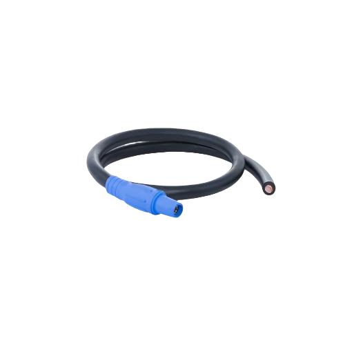 1/0 AWG Genflex Type W Power Cable CAM Female Connector to Opposite Bare