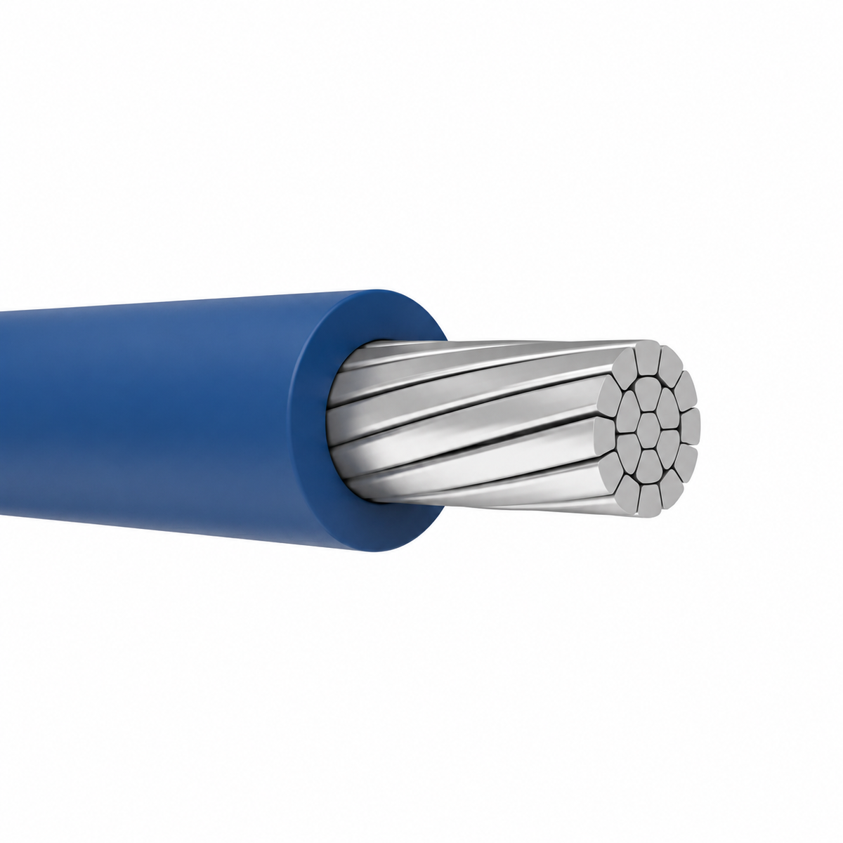 250' 1 AWG THHN/THWN-2 Aluminum Building Wire PVC Insulation Nylon Jacket 600V