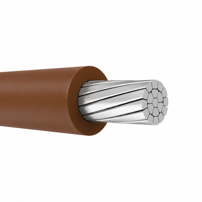 250' 1 AWG THHN/THWN-2 Aluminum Building Wire PVC Insulation Nylon Jacket 600V