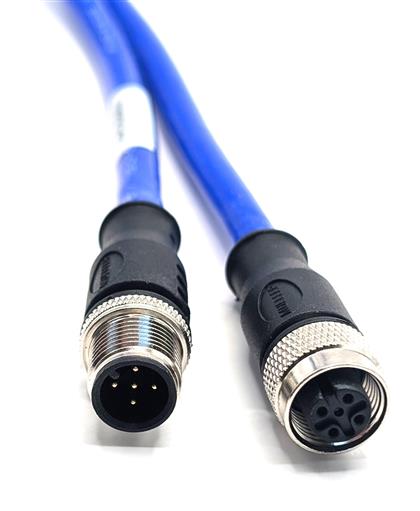 C5AC82M010 - 10M 5-Pin Mueller Blue-Flex Silicone Cordset  (Pack of 3)