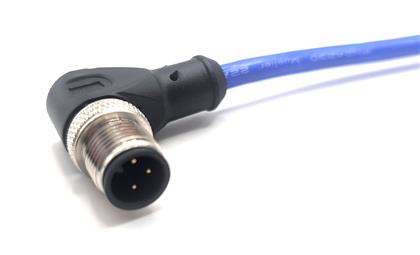 C83B80M005 - Mueller 5M M8 Silicone Cordset with Right Angle Connector  (Pack of 6)