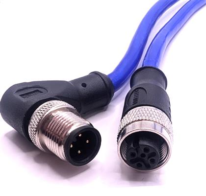 C84BC81M002 - 2M 4-Pin M8 Cordset with Silicone Insulation  (Pack of 6)